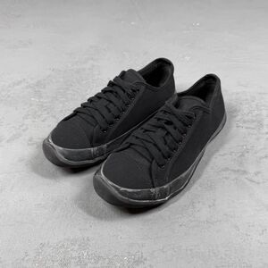 Yohji Yamamoto Canvas Lace Up Low Cut Sneakers - Size Code 3, US W 5.5